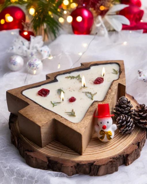 It's Christmas - Christmas Tree Candle - Image 6