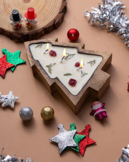 It's Christmas - Christmas Tree Candle - Image 3