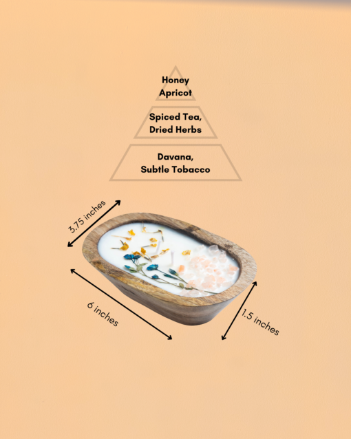 Wild Herb Garden - Dough Bowl Candle - Image 2