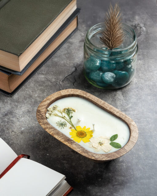 Bloom & Breeze - Dough Bowl Candle - Image 4