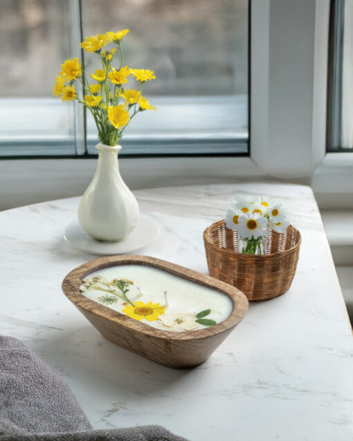 Bloom & Breeze - Dough Bowl Candle - Image 3